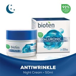 BIOTEN | Night Cream Hyaluronic 3D Anti-Wrinkle 50ml