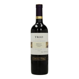 TRIO | CONCHA Y TORO | ΟΙΝΟΣ ΕΡΥΘΡΟΣ MERLOT 750 ML