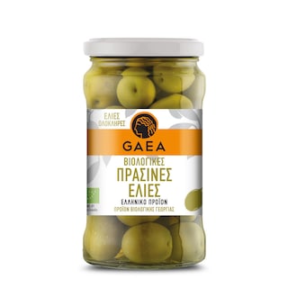 GAEA | Ελιές Βιολογικές Πράσινες 170 gr
