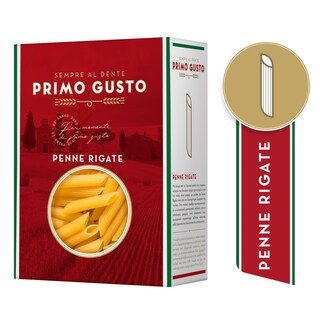 PRIMO GUSTO | Πέννες Ριγέ   500 gr
