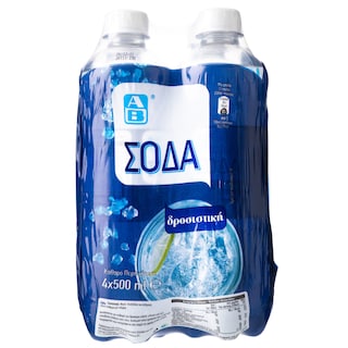 ΑΒ | Σόδα Φιάλη 4x500ml