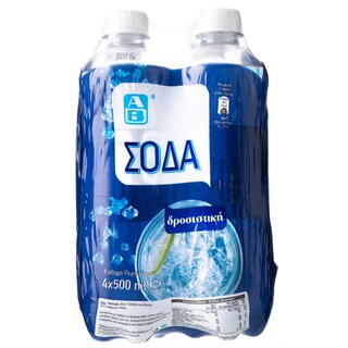 ΑΒ | Σόδα Φιάλη 4x500ml