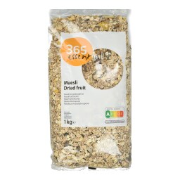 365 | Μούσλι με Αποξηραμένα Φρούτα 1kg