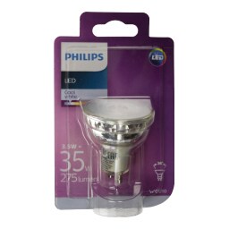 PHILIPS | PHILIPS ΛΑΜΠΑ LED 3.4/35W GU10 WHITE 230V NEA