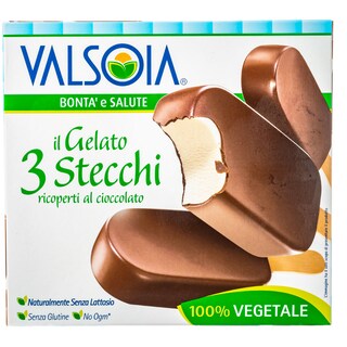 VALSOIA | SOYA ICE CREAM MINI STICKS  3*83GR