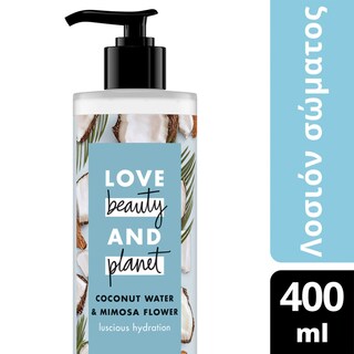 LOVE BEAUTY AND PLANET | Λοσιόν Σώματος Coconut Νερό Καρύδας 400ml