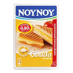 ΝΟΥΝΟΥ | Τυρί Ημίσκληρο Γκούντα Φέτες 340gr Έκπτωση 0.80Ε