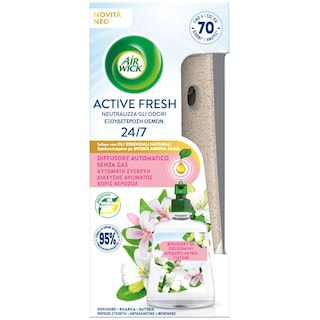 AIRWICK | Αυτόματη Συσκευή Αρώματος Active Fresh Λευκό Γιασεμί 1 Τεμάχιο