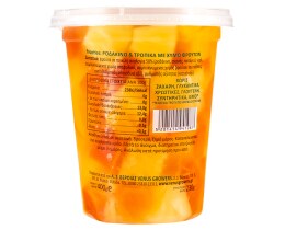 FROOTIES | FROOTIES PEACH CUBES WITH TROPICAL FRUITS 400 GR