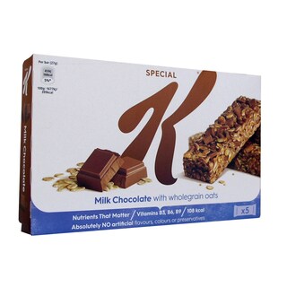 KELLOGGS | SPECIAL K | SPK MILK CHOCO BAR . 5X27 GR