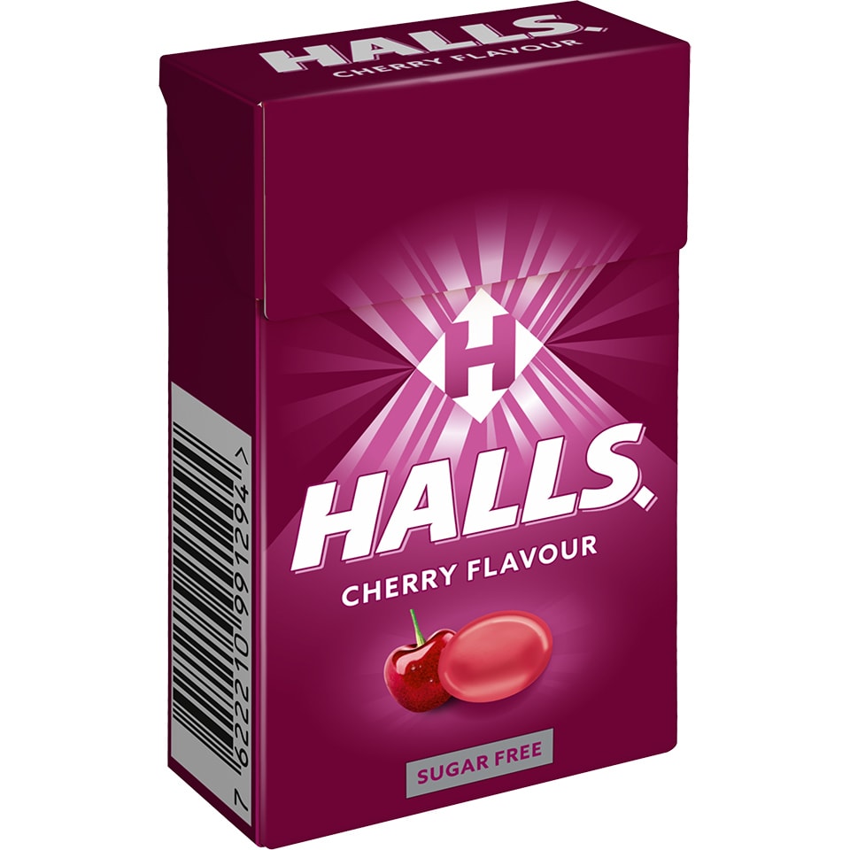 HALLS Καραμέλες Κεράσι 28g