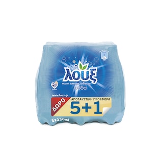ΛΟΥΞ | ΣΟΔΑ ΦΙΑΛΗ 6 X 330 ML ΠΡΟΣΦΟΡΑ 5 + 1 ΔΩΡΟ