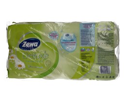 ZEWA | ΧΑΡΤΙ ΥΓΕΙΑΣ DELUX CAMOMILE 3 ΦΥΛΛΑ 8 ΤΕΜ