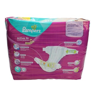 PAMPERS | ACTIVE FIT | ΠΑΝΕΣ ΜΩΡΟΥ MAXI 7 - 18 KGR No 4 43 ΤΕΜ