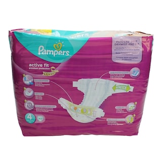 PAMPERS | ACTIVE FIT | ΠΑΝΕΣ ΜΩΡΟΥ MAXI 7 - 18 KGR No 4 43 ΤΕΜ