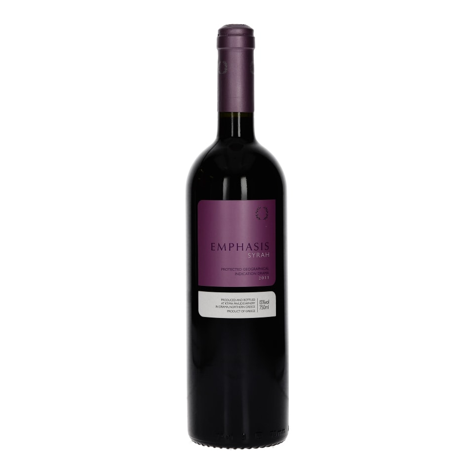 Οίνος Ερυθρός Emphasis Syrah 750ml
