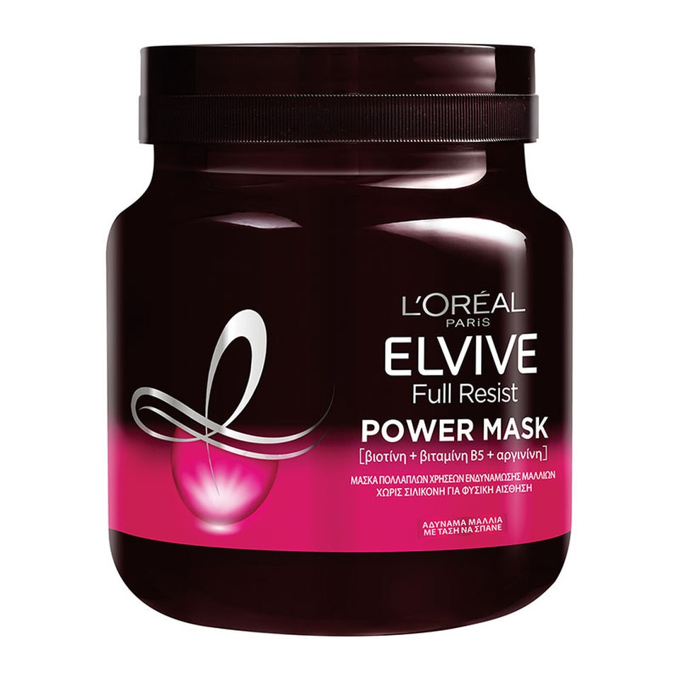 ELVIVE Μάσκα Μαλλιών Ενδυνάμωσης Full Resist Power Mask 400ml