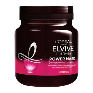 ELVIVE | Μάσκα Μαλλιών Ενδυνάμωσης Full Resist Power Mask 400ml