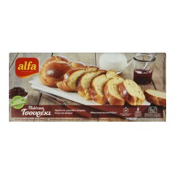 ALFA | Τσουρέκι Πολίτικο Κατεψυγμένο 400g