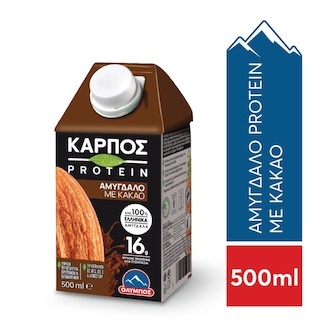 ΟΛΥΜΠΟΣ | Ρόφημα Καρπός Αμύγδαλο Protein Κακάο 500ml