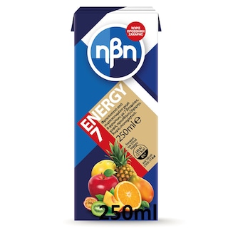 HBH | ΦΥΣΙΚΟΣ ΧΥΜΟΣ ENERGY 7 ΒΙΤΑΜΙΝΕΣ 250 ML