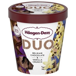 HAAGEN DAZS | HDZS DUO BELGIAN CH&VAN 420ML 353G