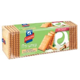 ΑΛΛΑΤΙΝΗ | ΠΤΙ ΜΠΕΡ | Μπισκότα Πτι Μπερ Χωρίς Ζάχαρη 225g