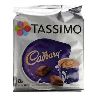 TASSIMO | ΡΟΦΗΜΑ CADBURY ΓΙΑ ΜΗΧΑΝΗ 8 ΚΑΨΟΥΛΕΣ 240GR