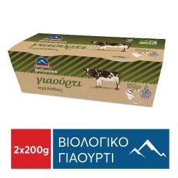 ΟΛΥΜΠΟΣ | Γιαούρτι Αγελάδος Βιολογικό 2x200g