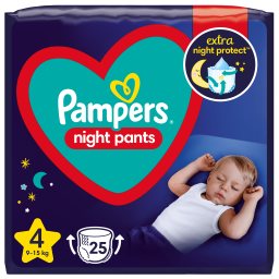 Πάνες Βρακάκι Μωρού Night Pants Νο4 25 Τεμάχια