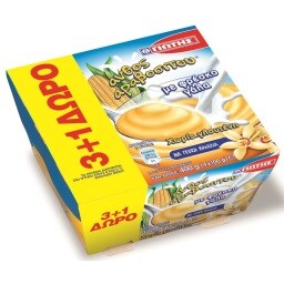 ΓΙΩΤΗΣ | Άνθος Αραβοσίτου Βανίλια 4x100g 3+1 Δώρο