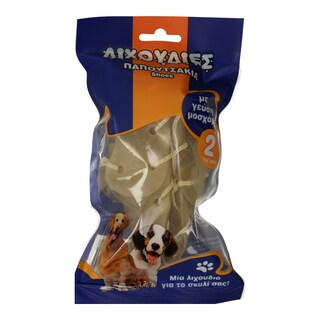 EXCLUSIVE AB | ΣΝΑΚ ΣΚΥΛΩΝ ΠΑΠΟΥΤΣΑΚΙΑ ΜΟΣΧΑΡΙ 20 GR / ΤΕΜΑΧΙΟ 1 ΤΕΜ