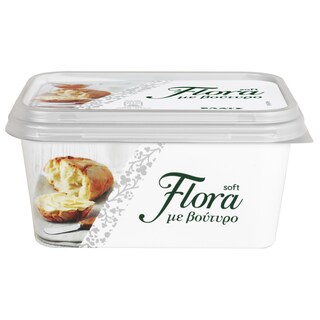 FLORA | Μαργαρίνη Soft Με Βούτυρο 450 gr