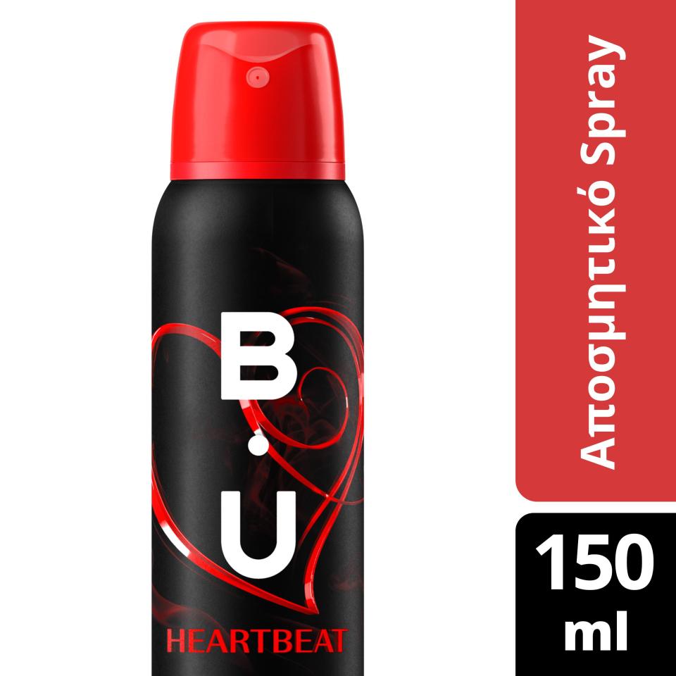 B.U. Αποσμητικό Spray Heartbeat 150ml