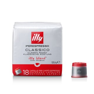 ILLY | Κάψουλες Καφέ IperEspresso Classico 18 Τεμάχια Έκπτ 0.7Ε