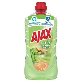 AJAX | ULTRA | Υγρό Καθαρισμού Ultra Φυσικό Σαπούνι 1lt
