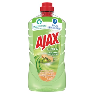 AJAX | ULTRA | Υγρό Καθαρισμού Ultra Φυσικό Σαπούνι 1lt