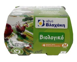 ΒΛΑΧΑΚΗΣ | ΑΥΓΑ ΒΙΟΛΟΓΙΚΑ MEDIUM 53/63 GR 4 ΤΕΜ