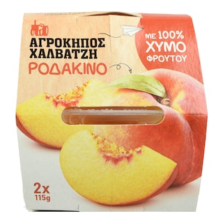 ΑΓΡΟΚΗΠΟΣ ΧΑΛΒΑΤΖΗ | Ροδάκινο Κύβοι 2x115g