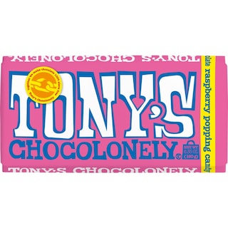TONY'S | TONY'S CHOCOL.WHITE RASPBERRY 180GR