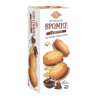 ΒΙΟΛΑΝΤΑ | OAT COOKIES ΒΡΩΜΗΣ ΓΕΜΙΣΤΑ ΣΟΚΟΛΑΤΑ 180 GR