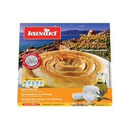 KANAKI | Τυρόπιτα Κατεψυγμένη Στριφτή 400gr