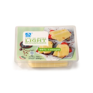 ΑΒ | Τυρί Μαλακό Light Φέτες 200g