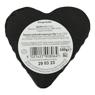 - | Τυρί Cheddar Reserve Σχήμα Καρδιάς 100g