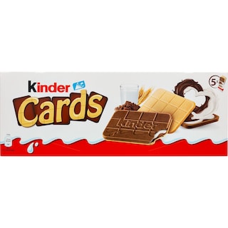 KINDER | Γκοφρέτα Kinder Cards 128g