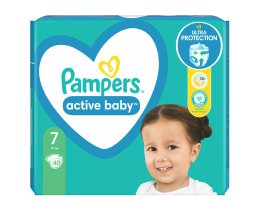 PAMPERS | Diapers Active Baby No7 15kg+ 40 Pieces