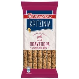 ΠΑΠΑΔΟΠΟΥΛΟΥ | PAPAD BREADSTICKS MULTISEED 185G .