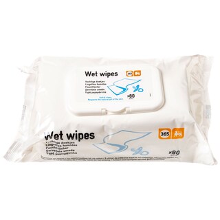 365 | BABY WIPES REFILL ΑΝΤΑΛΛΑΚΤΙΚΟ 80 PIECES