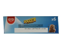 ALGIDA | Παγωτό Ξυλάκι Nogger 6X67gr