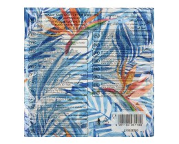 DECORATA | Χαρτοπετσέτες 3 Φύλλα Tropical Flowers 20 Τεμάχια